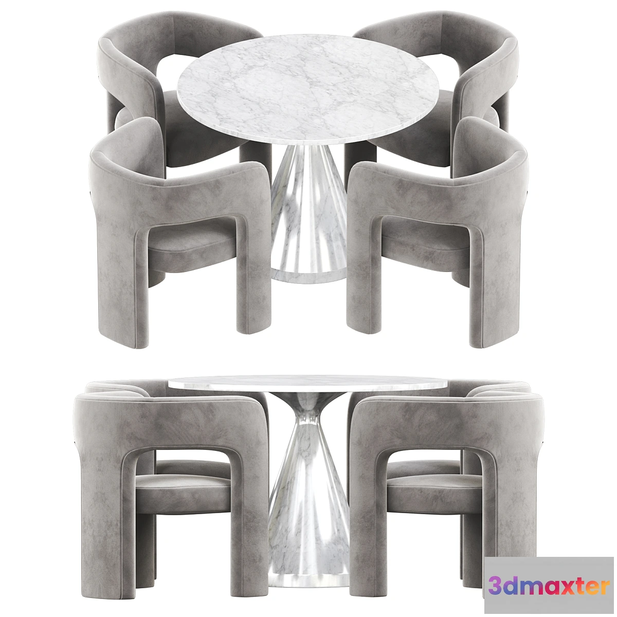 1335191 - Dunloe Chair with table 3D Max