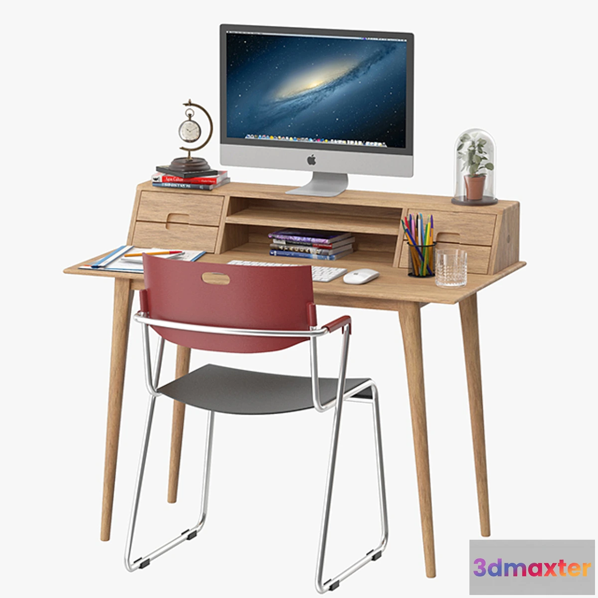 1340372 - Scandinavian Style Desk 3D Max
