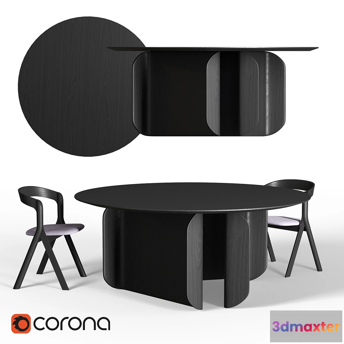 1344796 - Miniforms BARRY  Table 3D Max