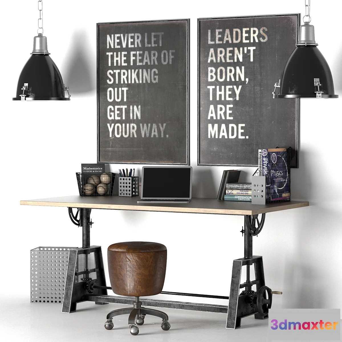 1345763 - DRAFTSMAN’S DESK 3D Max