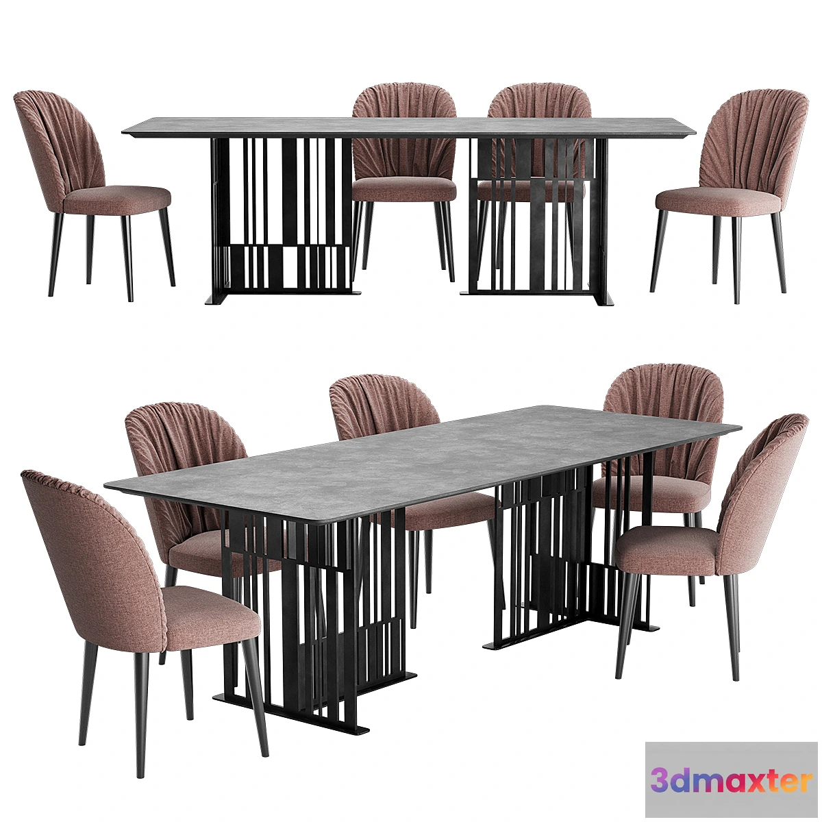 1346866 - Ovi Chair Solo Table 3D Max