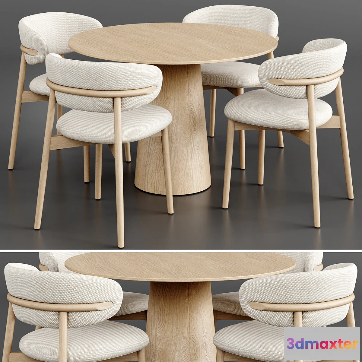 1348104 - Dinning Set 49 3D Max