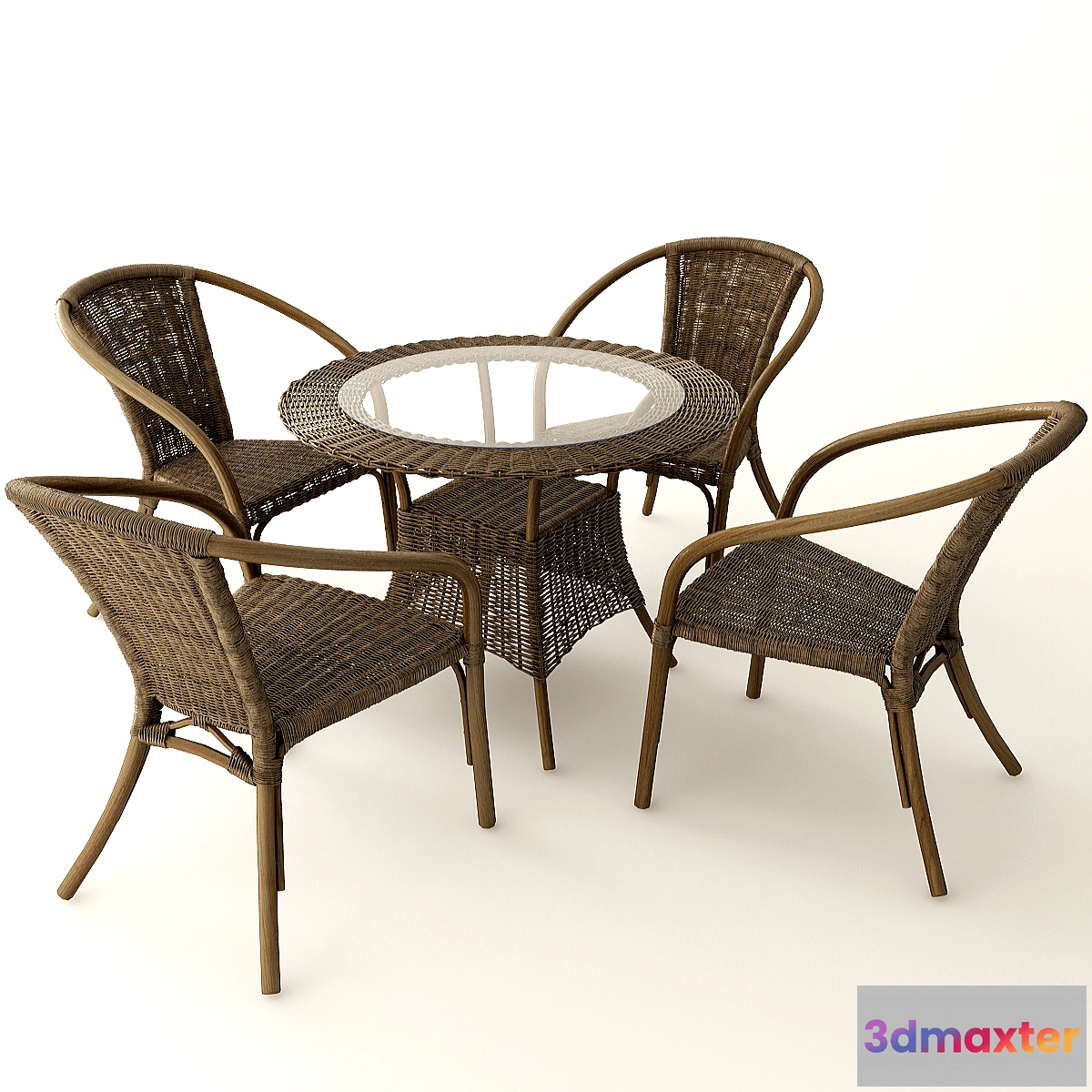 1350051 - Rattan furniture - No.2 3D Max