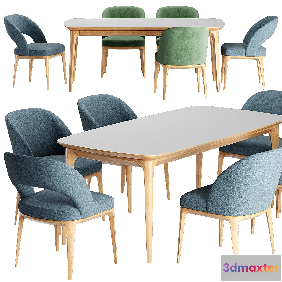 1350181 - Niff Naff Chair Play Table 3D Max