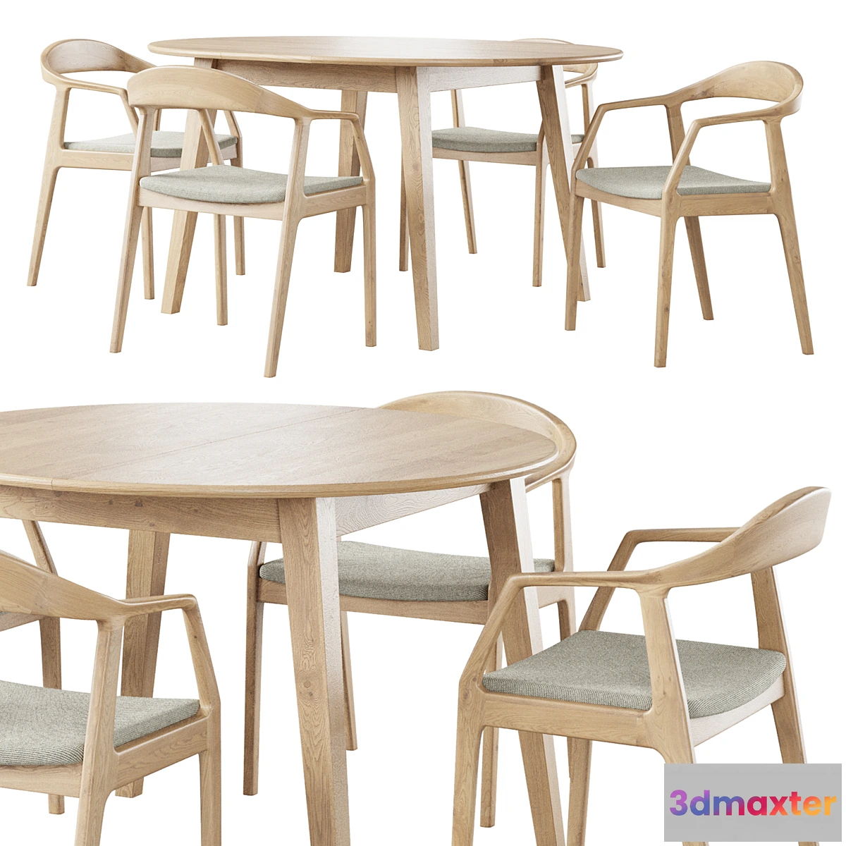 1354583 - Table Stockholm Chair Sapporo - No.2 3D Max