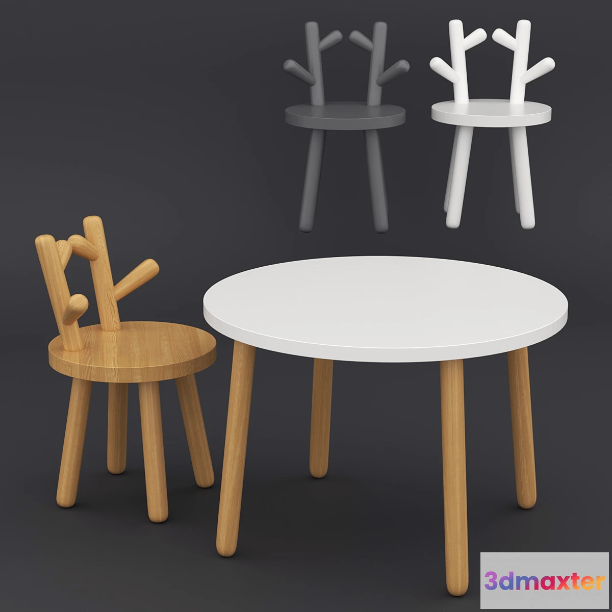 1357231 - Baby set_1 3D Max