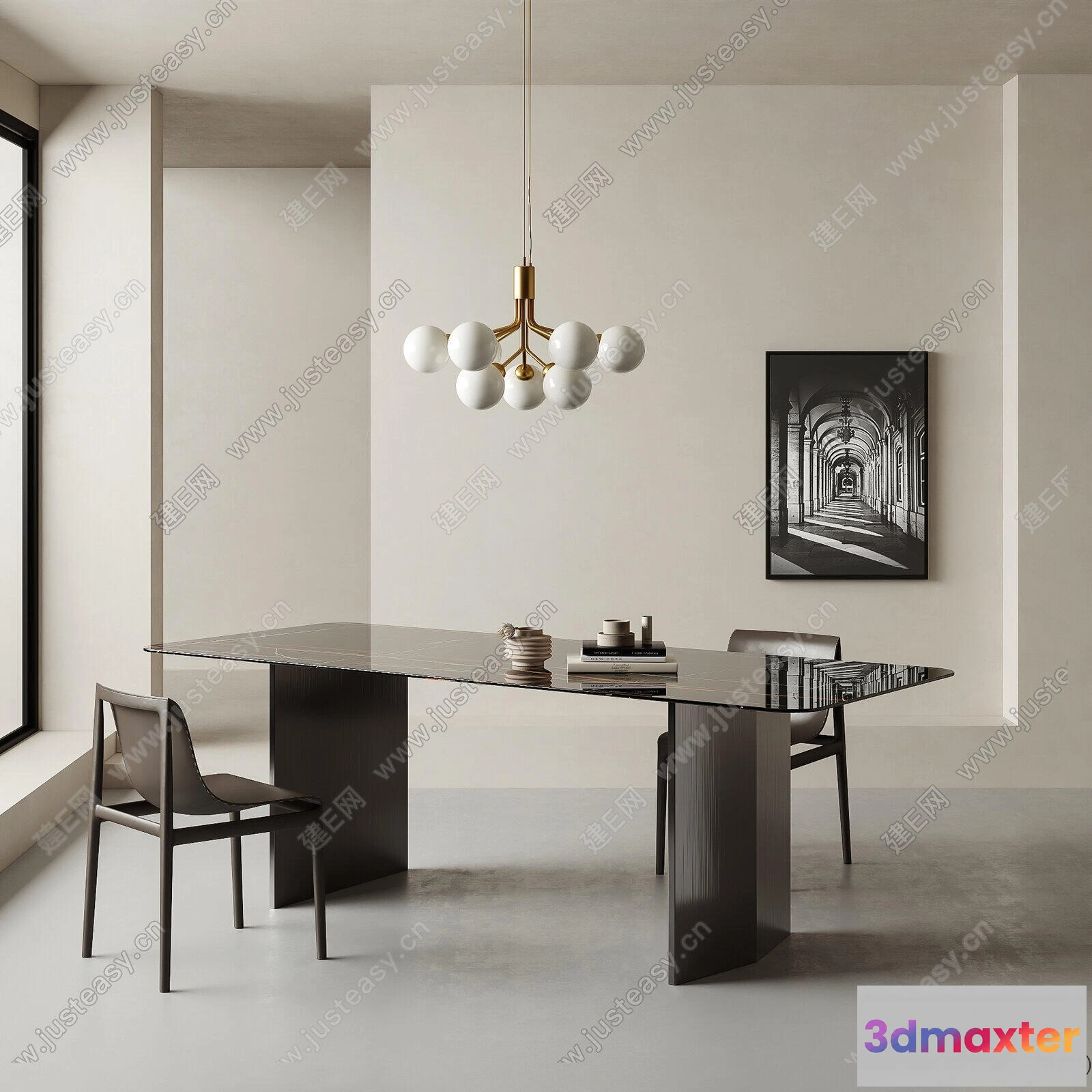 1358484 - Dining Table - 3D Models - 3D Furniture Models for Interior - 022 3D Max