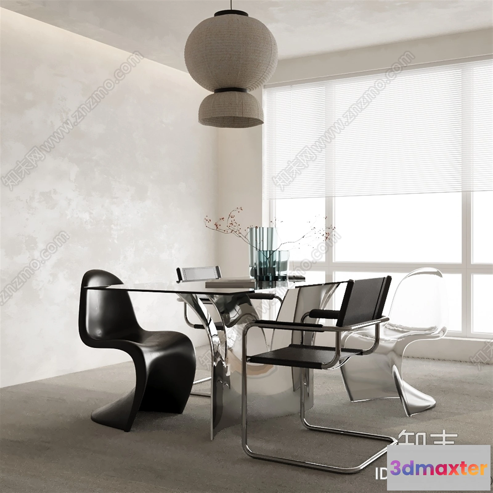 1358972 - Dining Table - 3D Models - 3D Furniture Models for Interior - 029 3D Max