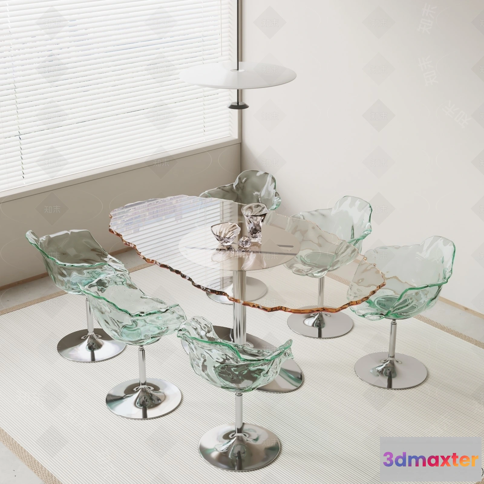 1359628 - Dining Table - 3D Models - 3D Furniture Models for Interior - 038 3D Max