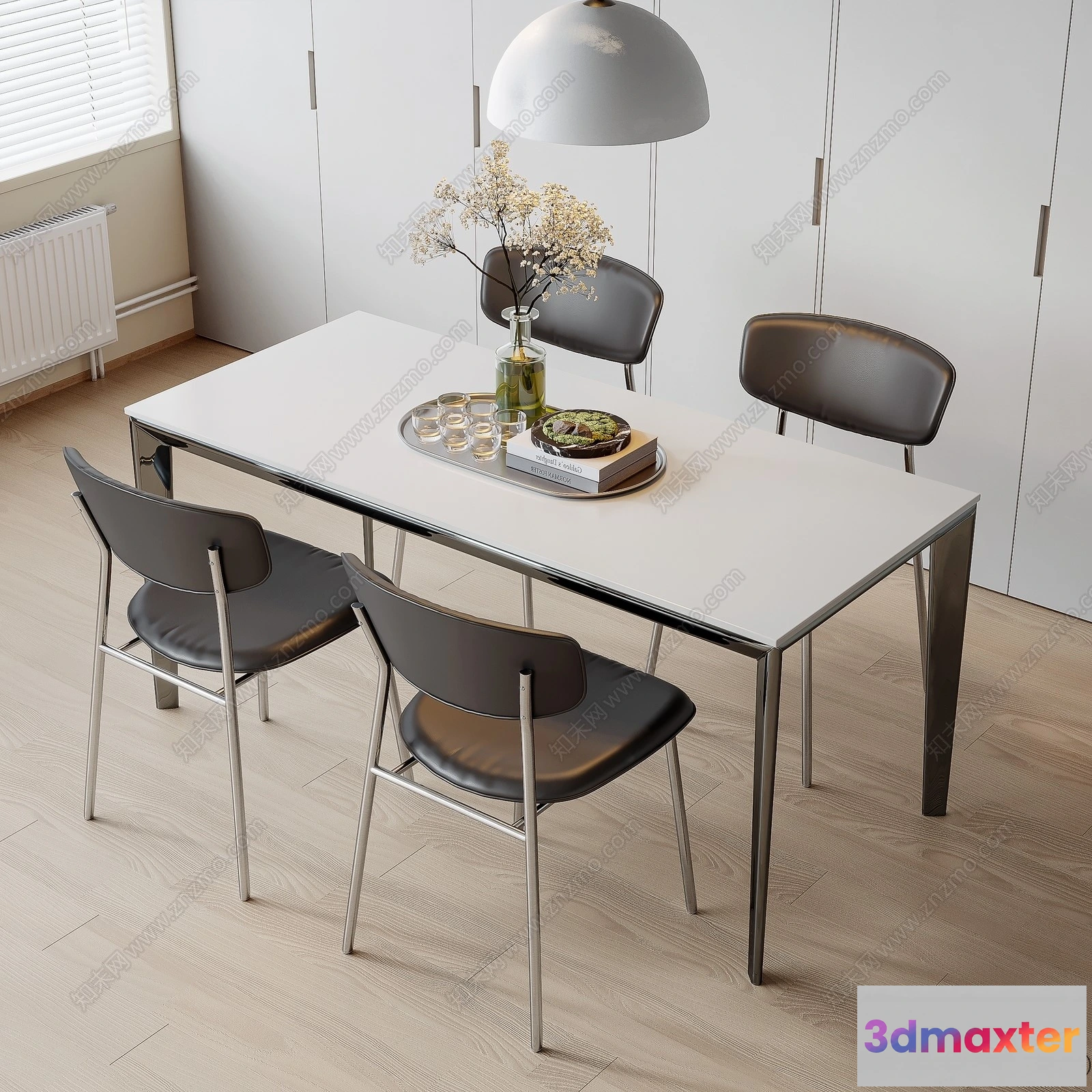 1360663 - Dining Table - 3D Models - 3D Furniture Models for Interior - 053 3D Max