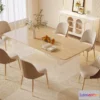1360725 - Dining Table - 3D Models - 3D Furniture Models for Interior - 054 3D Max
