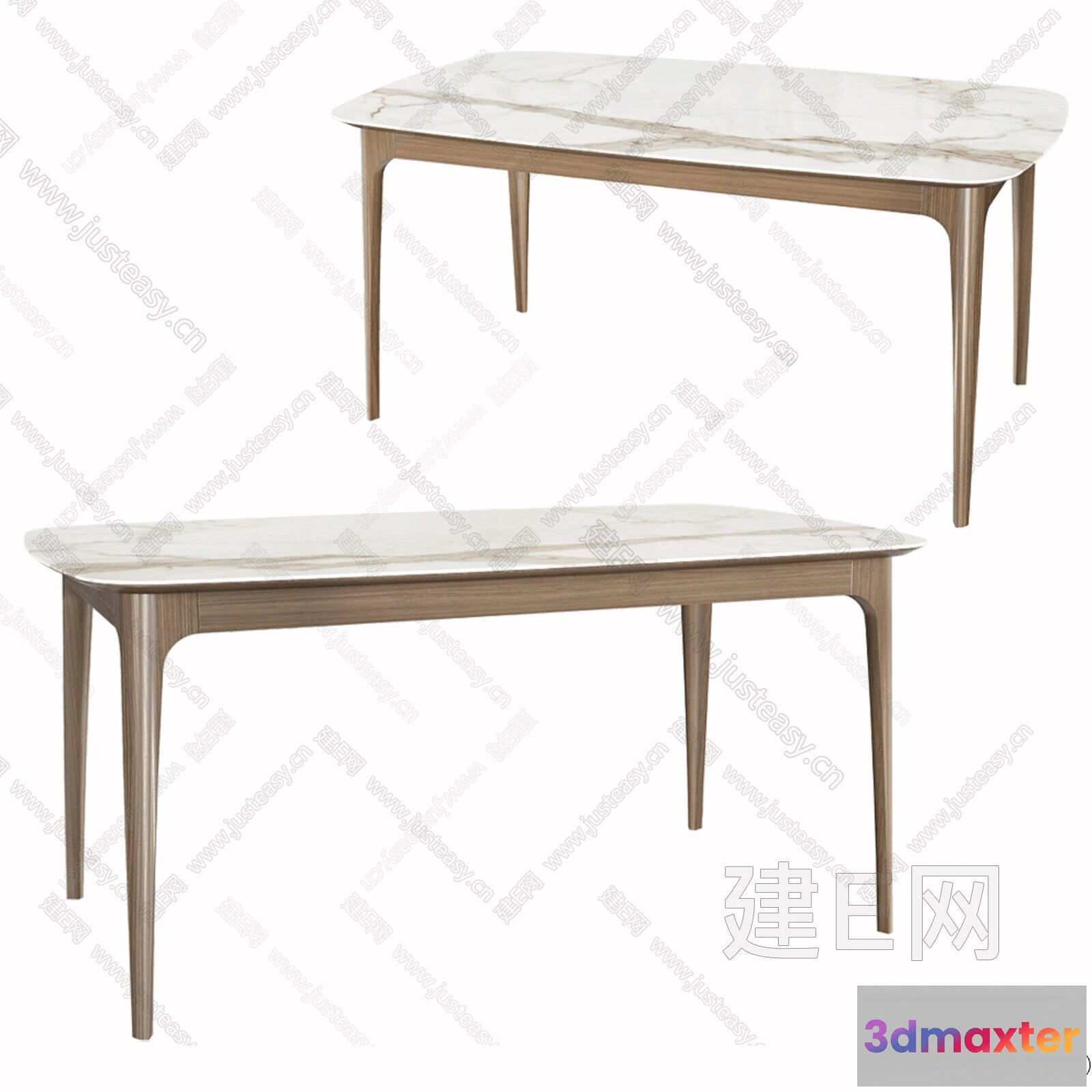 1362548 - Dining Table - 3D Models - 3D Furniture Models for Interior - 081 3D Max