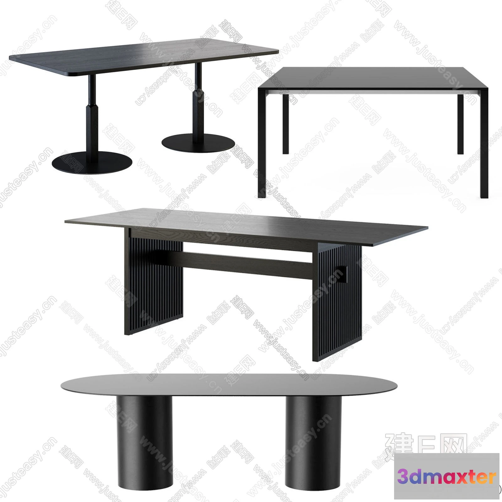 1362823 - Dining Table - 3D Models - 3D Furniture Models for Interior - 085 3D Max