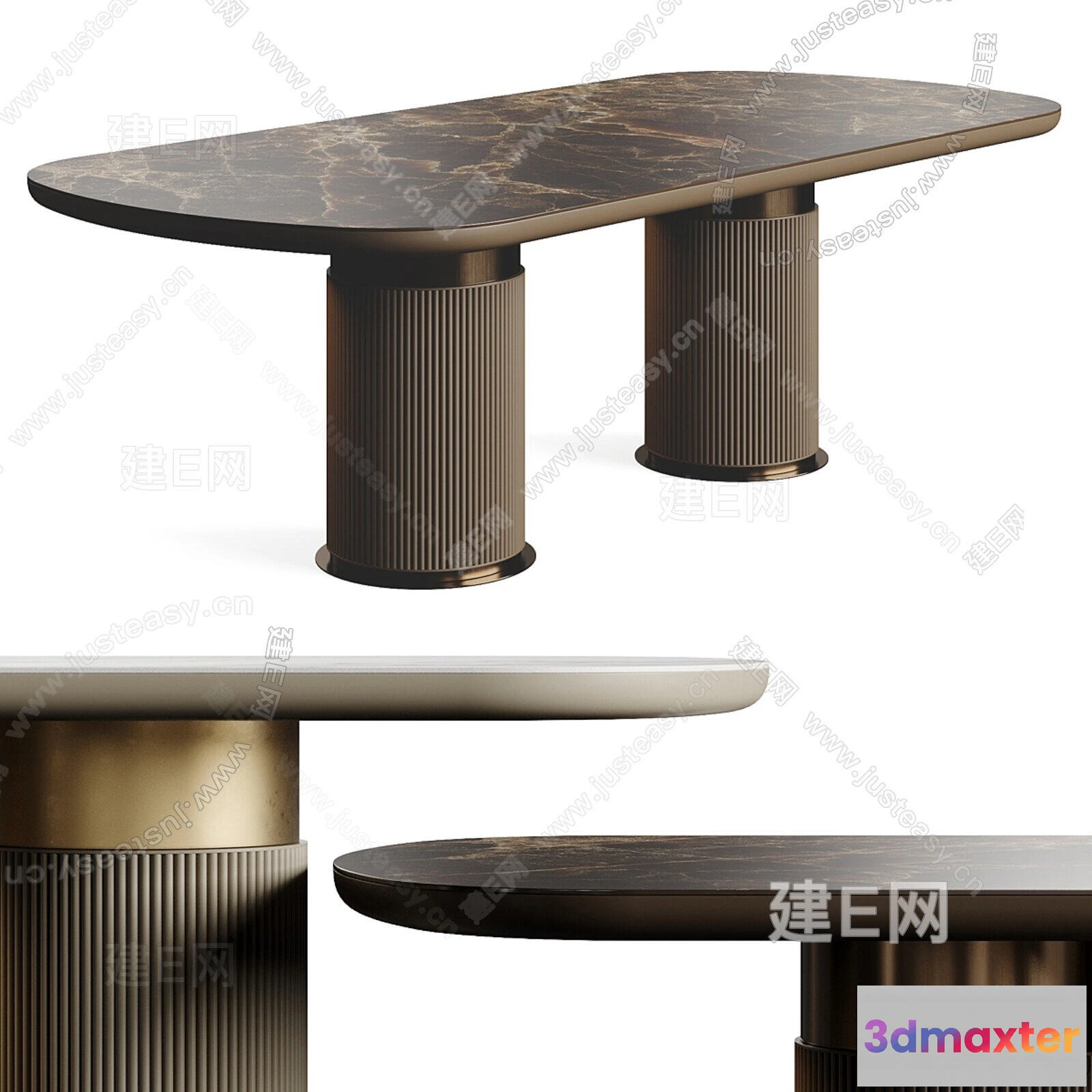 1366944 - Dining Table - 3D Models - 3D Furniture Models for Interior - 145 3D Max