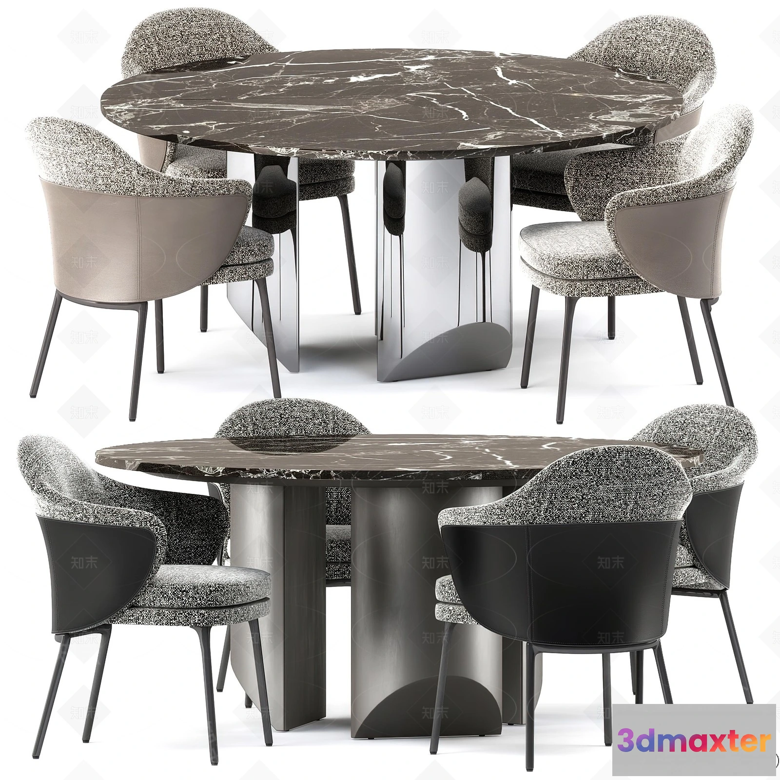 1369535 - Dining Table - 3D Models - 3D Furniture Models for Interior - 183 3D Max