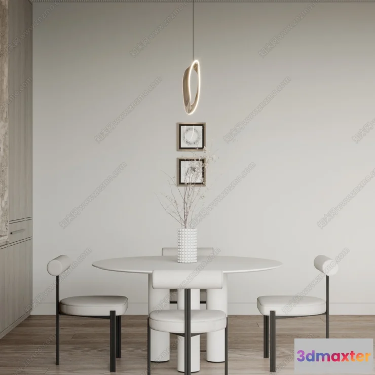 1369597 - Dining Table - 3D Models - 3D Furniture Models for Interior - 184 3D Max