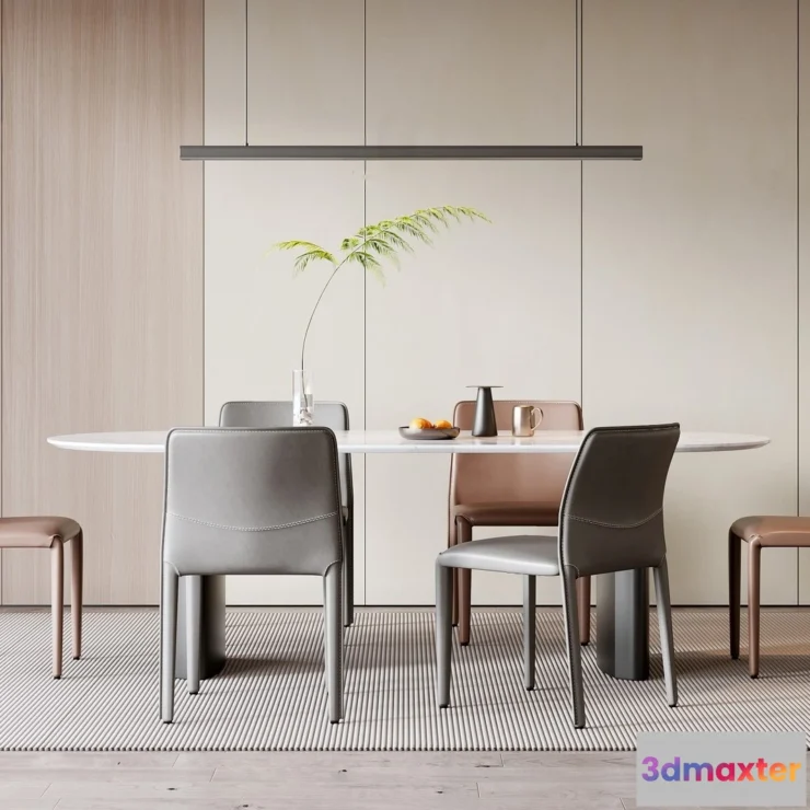 1371417 - Dining Table - 3D Models - 3D Furniture Models for Interior - 210 3D Max