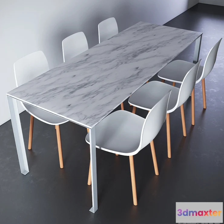 1391684 - Tab & Chair 3D Max