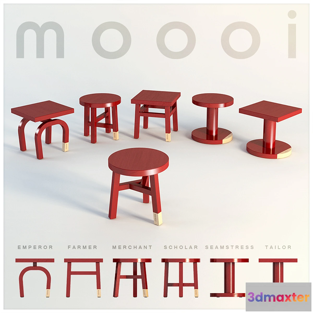 1396554 - MOOOI Common Comrades 3D Max