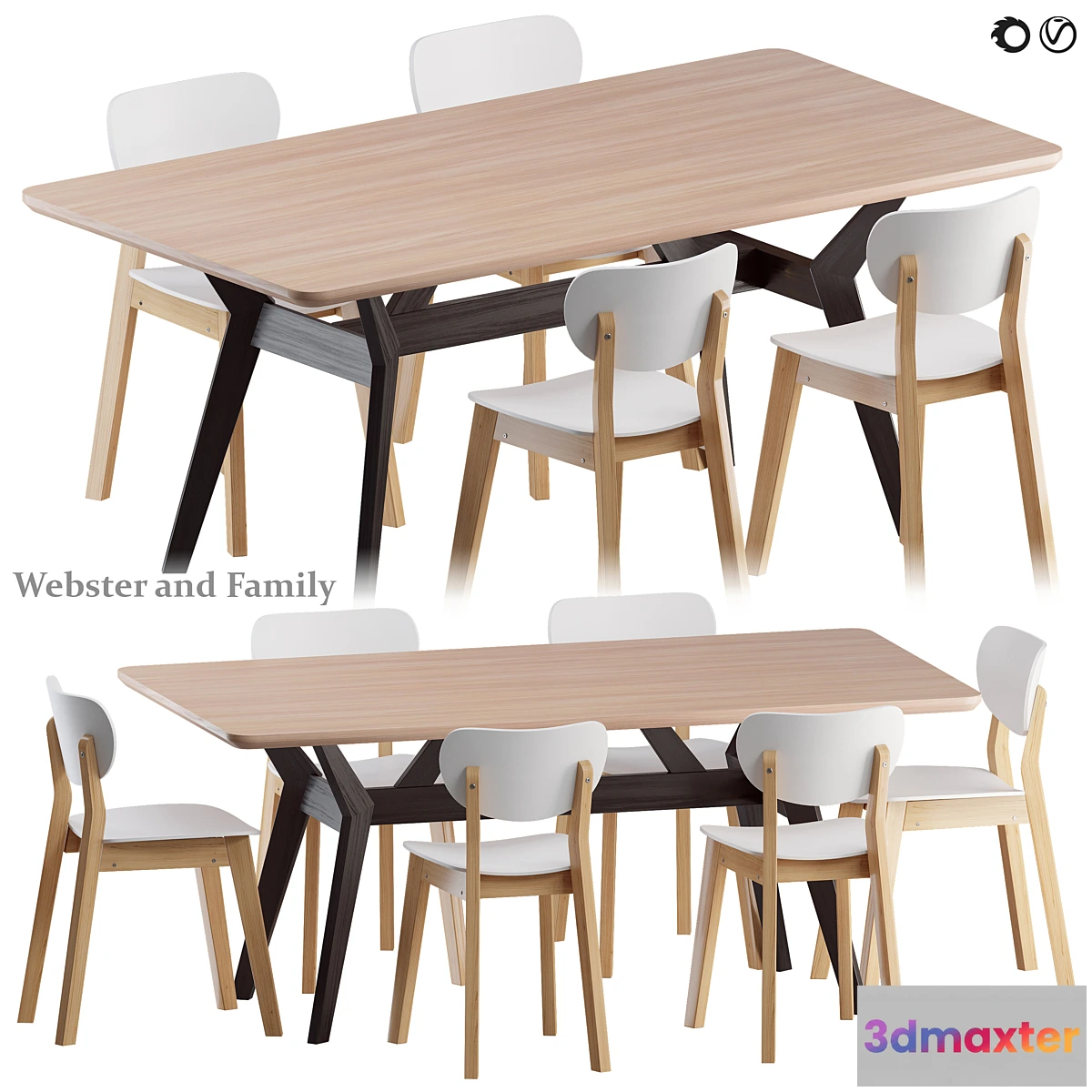 1397194 - Webster and Family 3D Max