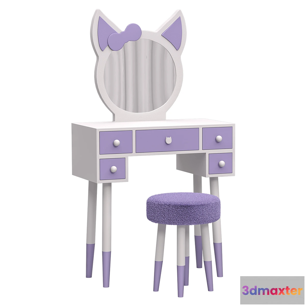 1397400 - Children’s dressing table “CAT” 3D Max