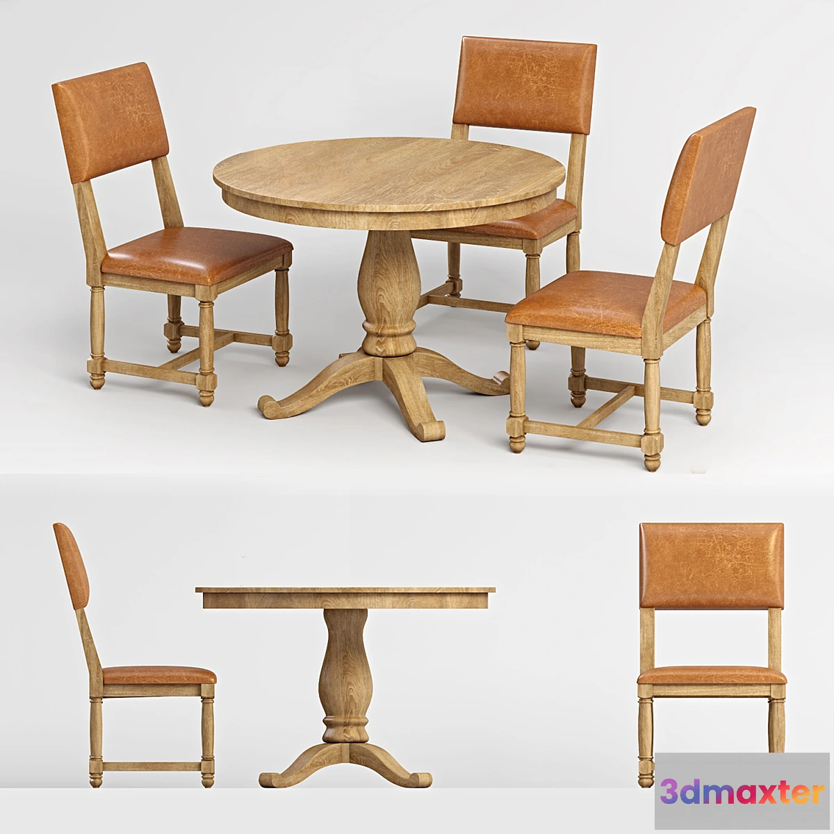 1401628 - Bernhardt and Crate & Barrel 3D Max