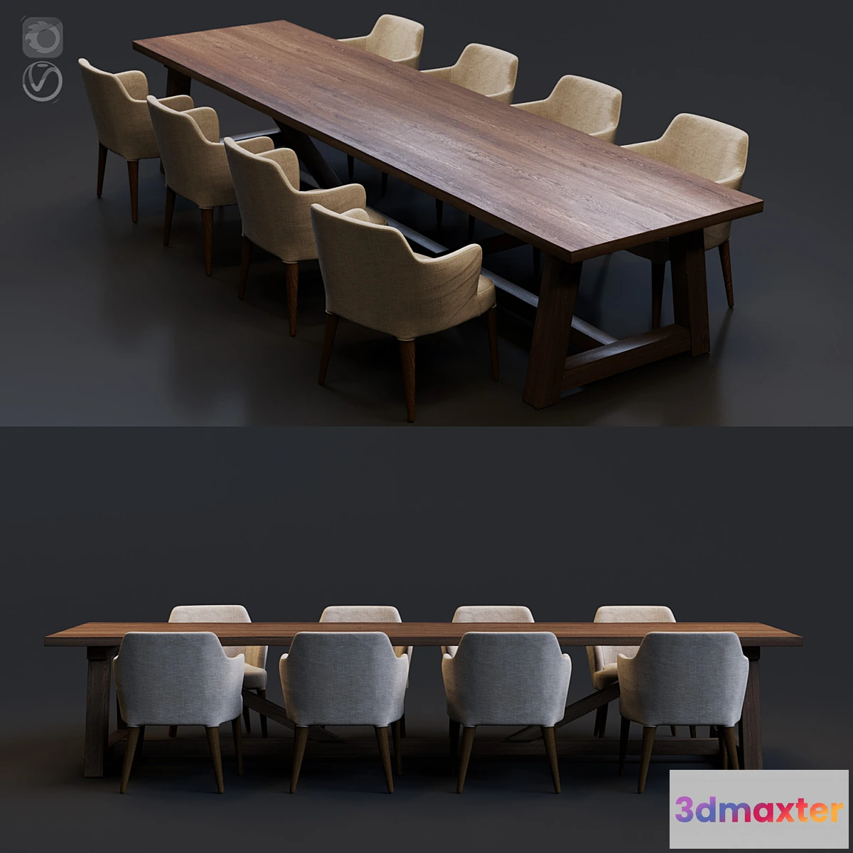 1401948 - Table set 02 3D Max