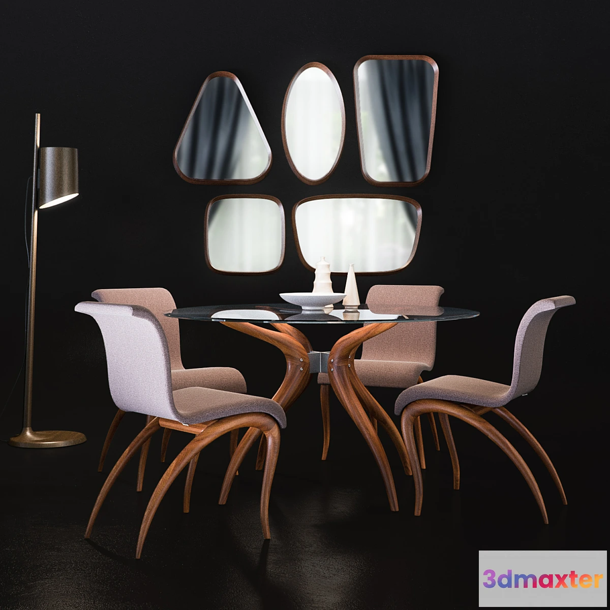 1402710 - Porada Retro Anxie Stick Mix set 3D Max