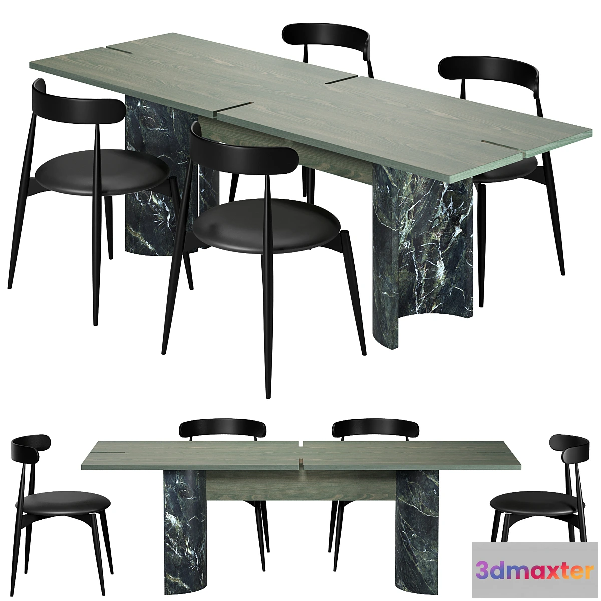 1407268 - GEA Dining Table 3D Max