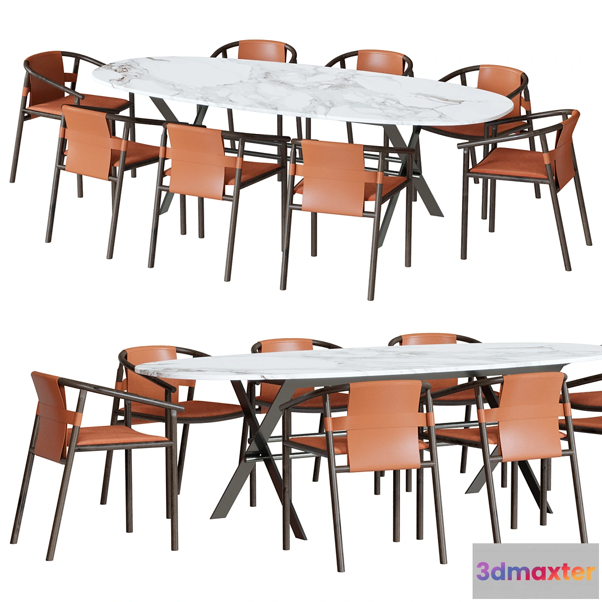 1407624 - Ditre Italia Dining Group 3D Max