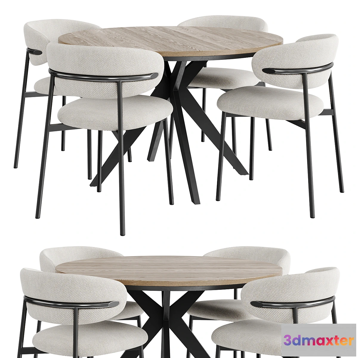 1408688 - Dinning Set 114 3D Max