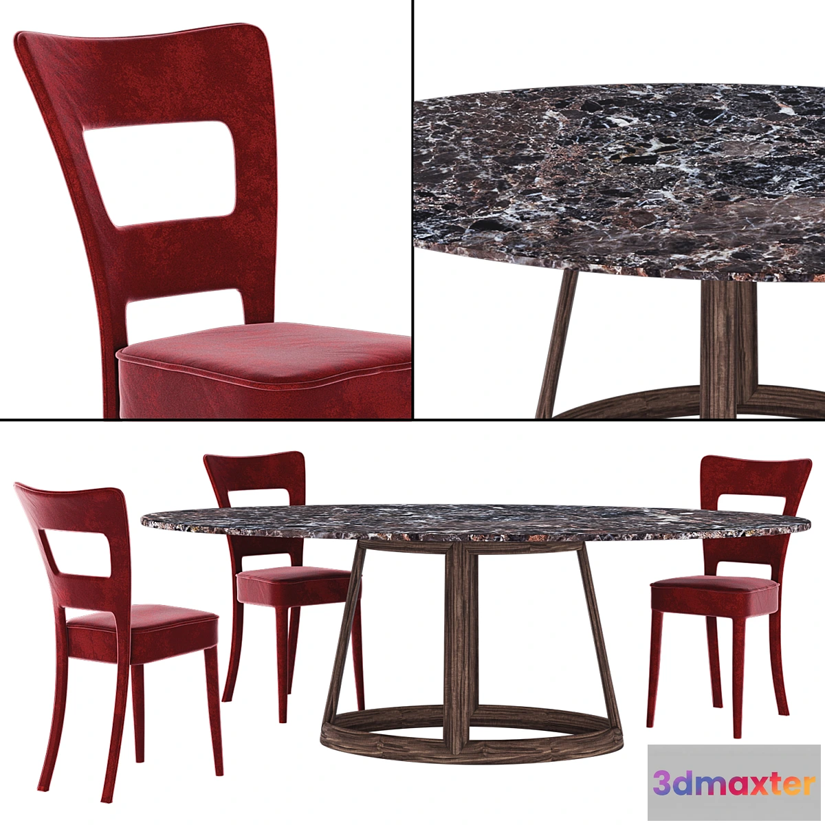 1411232 - Bonaldo set 3D Max