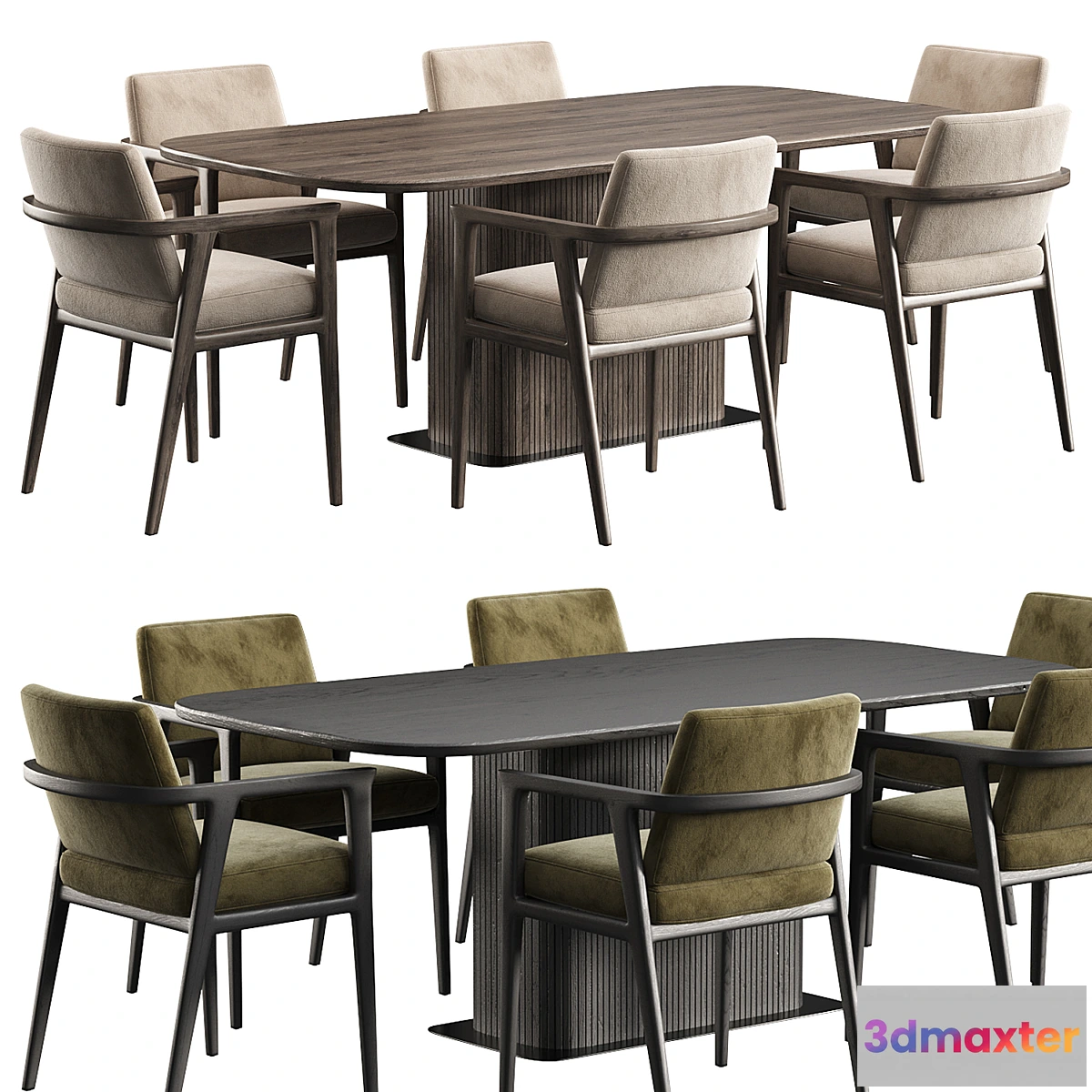 1412466 - Dining set 23 3D Max