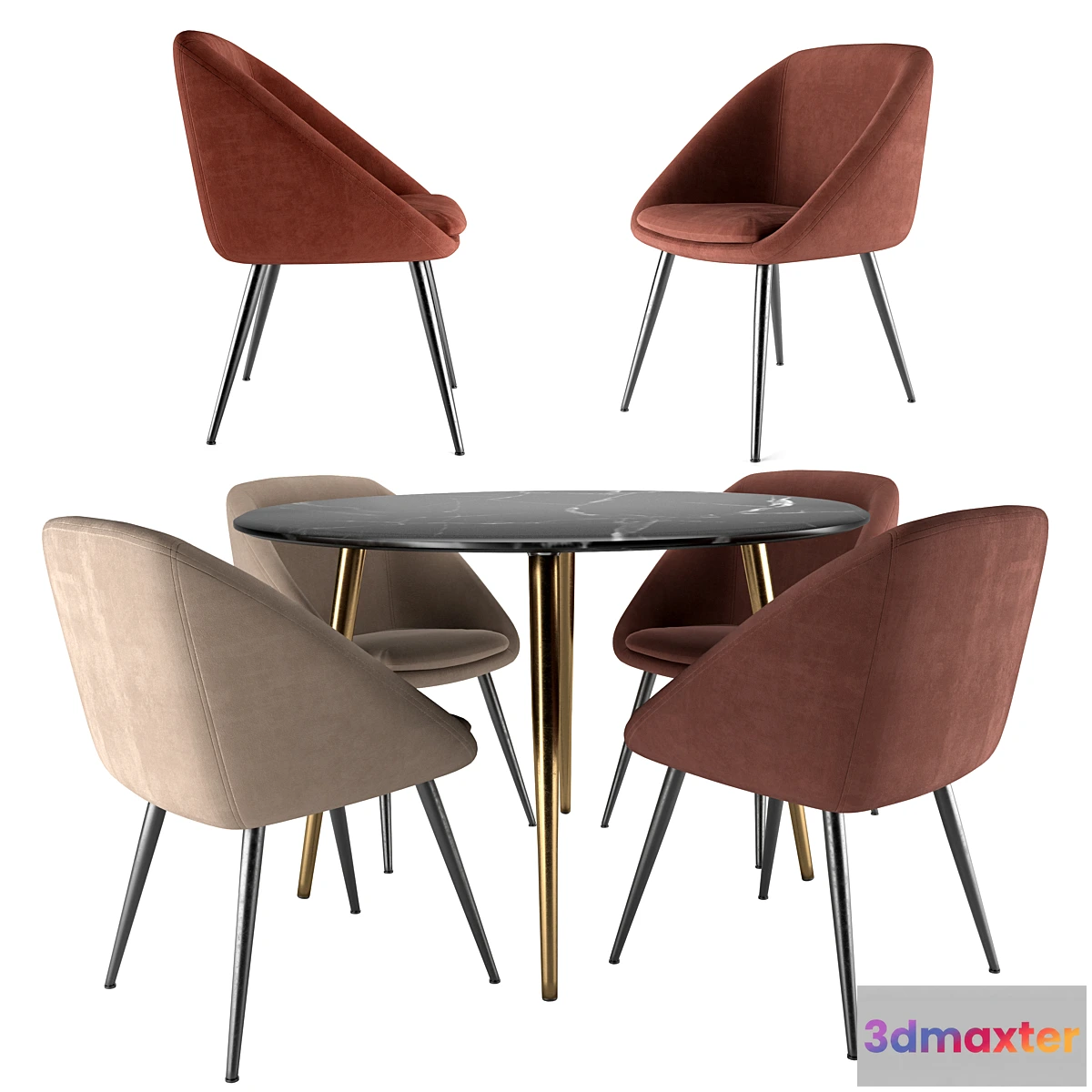 1415928 - Table and Chair TOPIM 3D Max