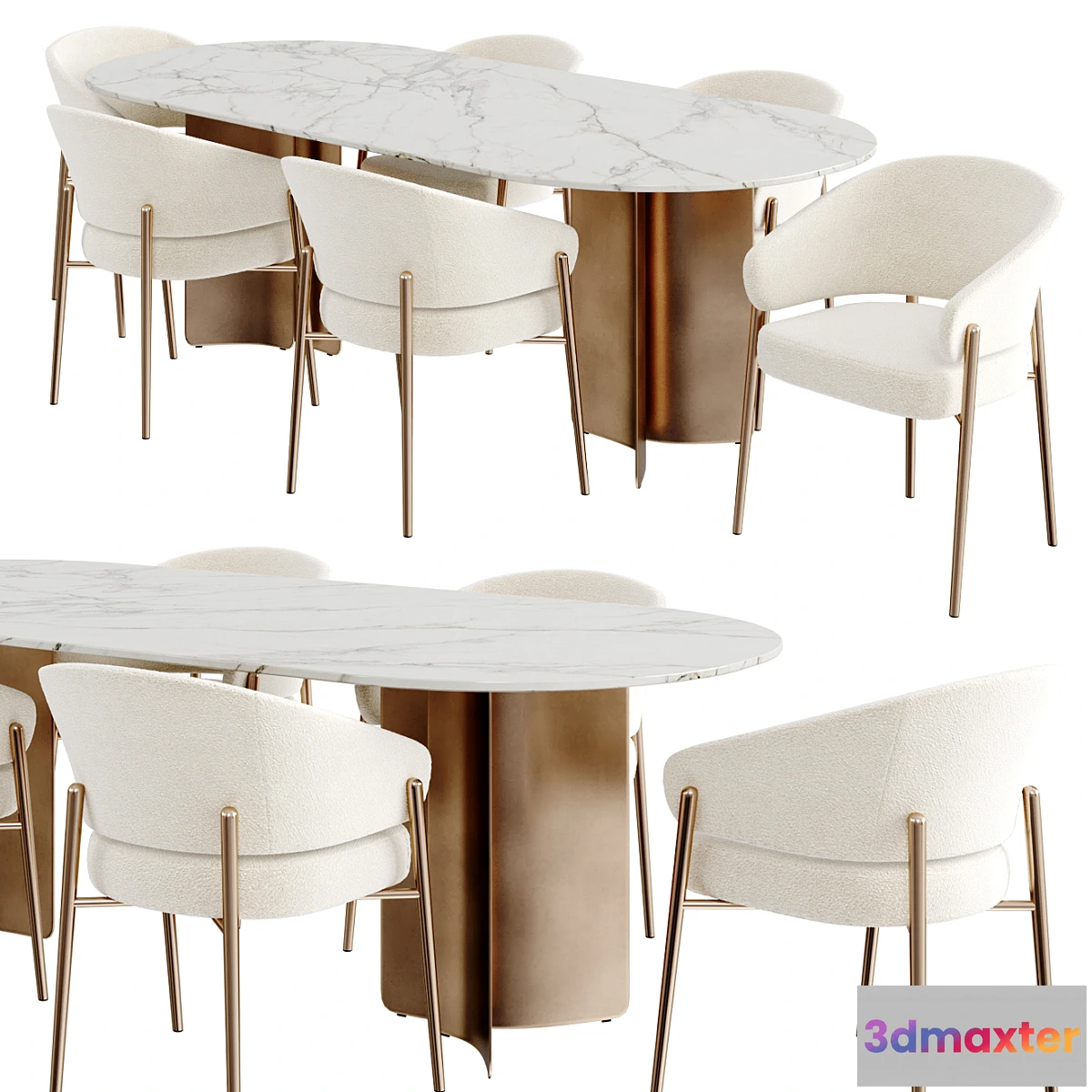 1415942 - Dinning Set 97 3D Max