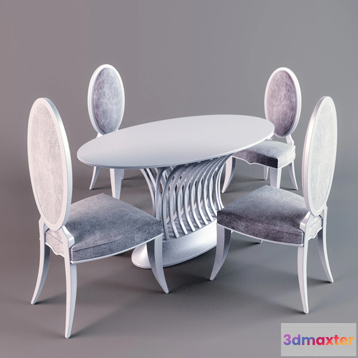 1419086 - Redeco table chair 3D Max