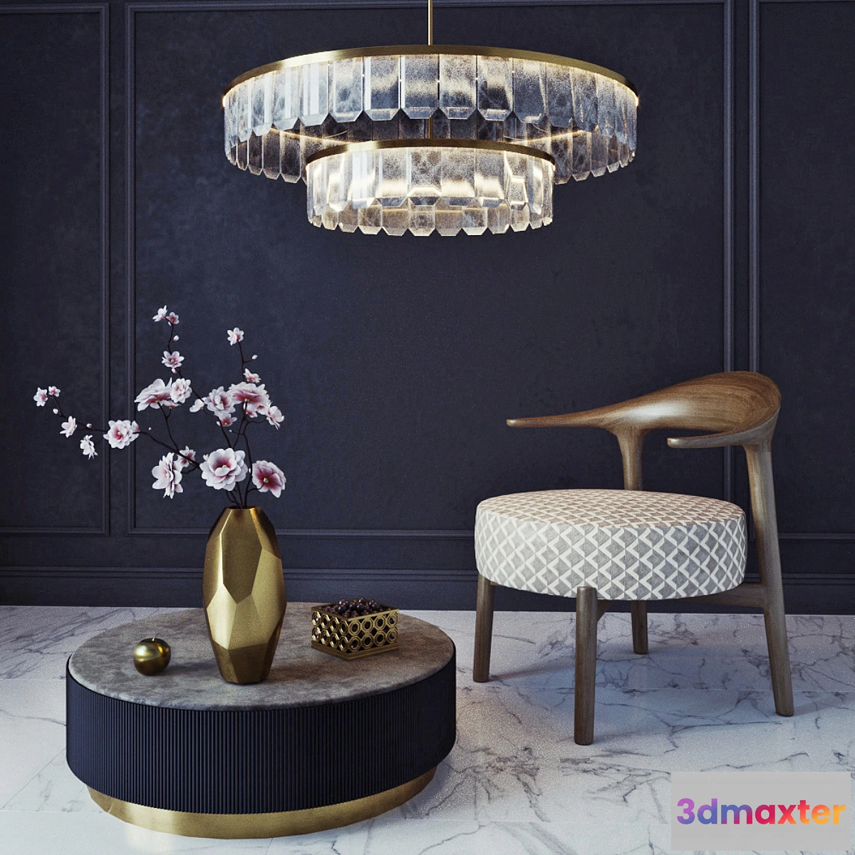 1421950 - Giorgetti set_3 3D Max