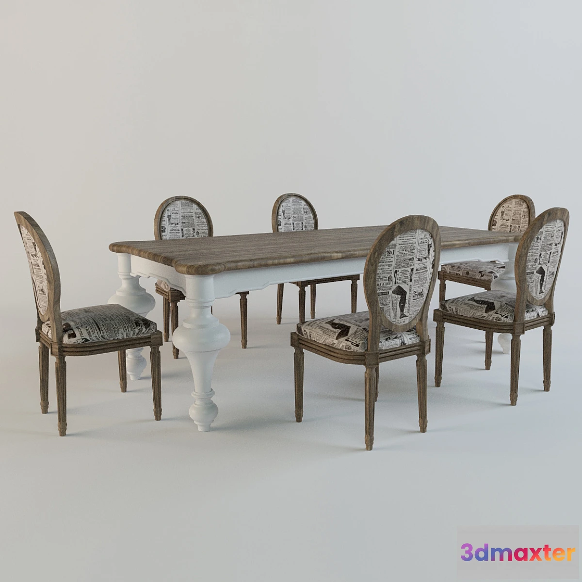 1422726 - Dialma Brown Table Set 3D Max