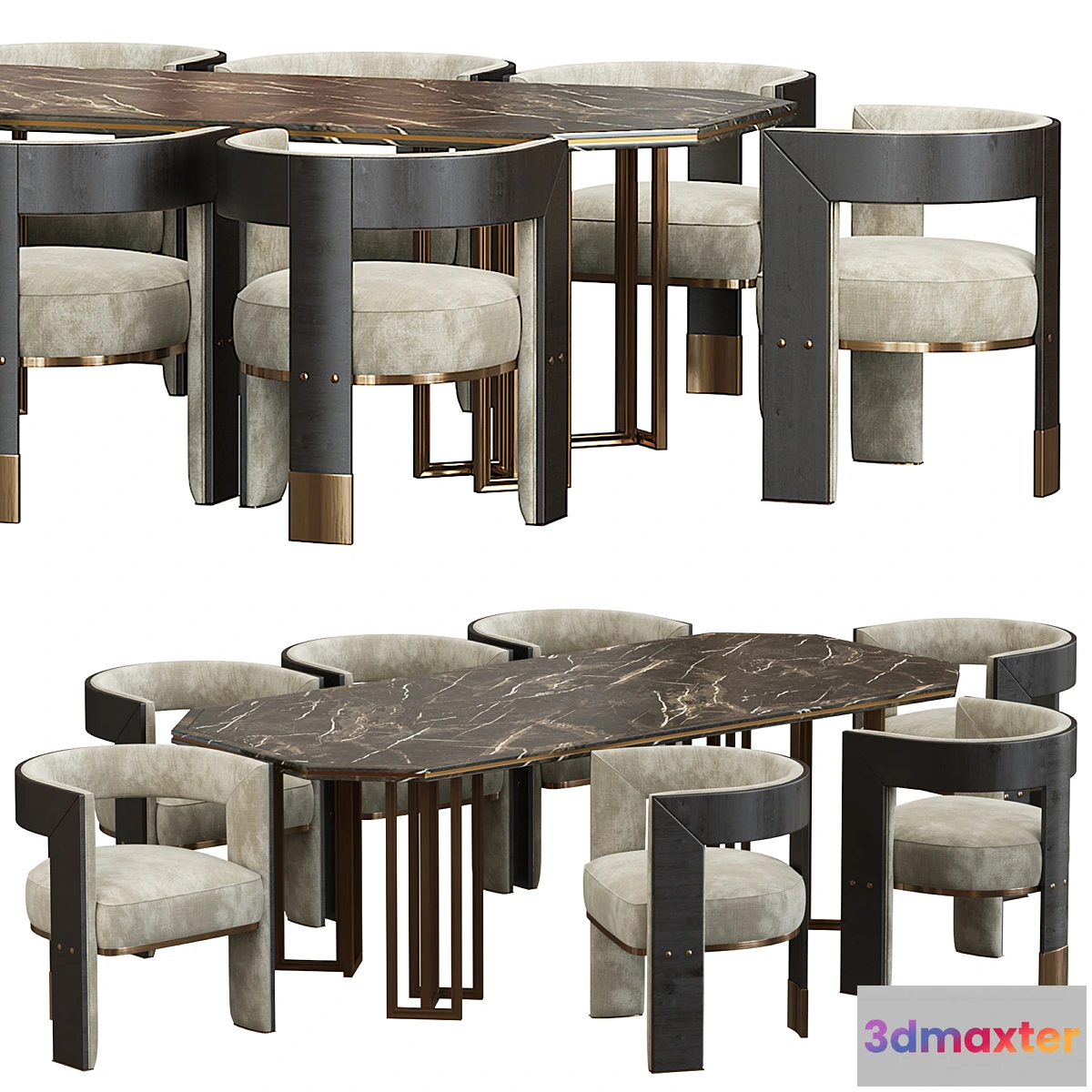 1426686 - Porustudio Brooklyn and Hancock Table 3D Max