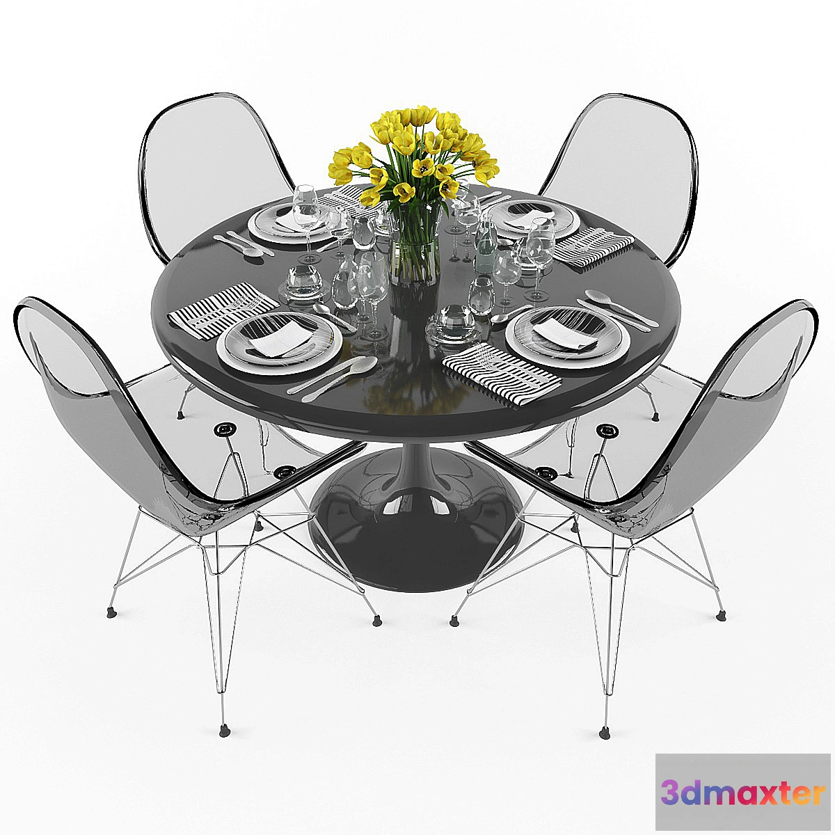 1427970 - Table setting 03 3D Max