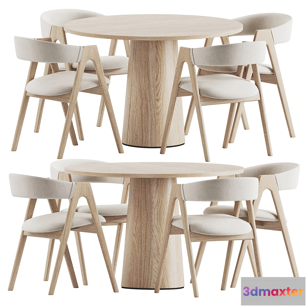 1433786 - Dining Set 237 3D Max