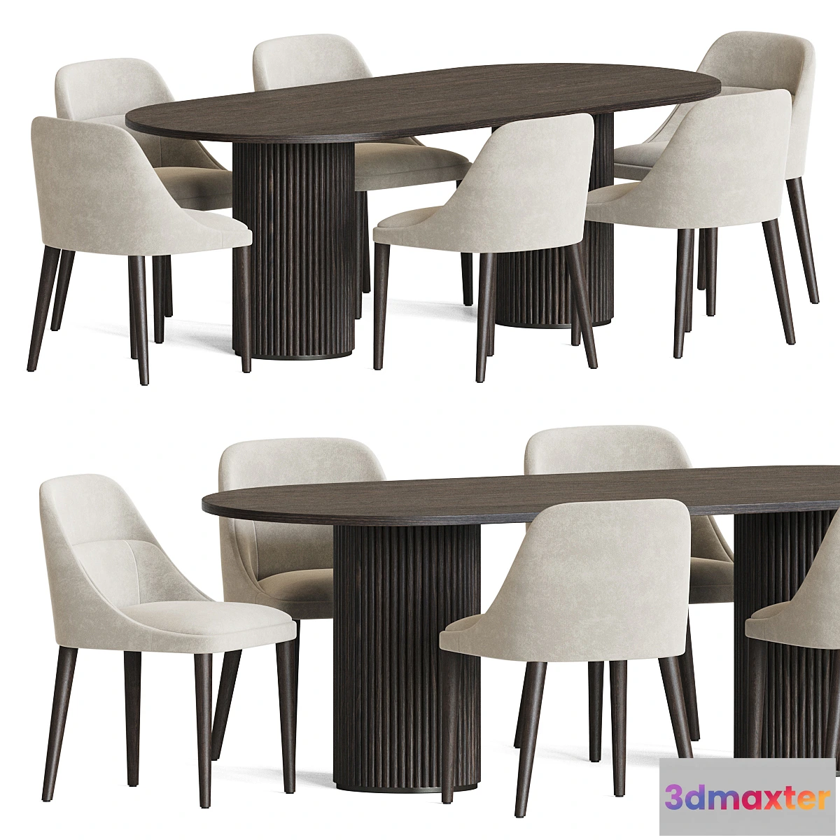 1443710 - Dining Set 173 3D Max