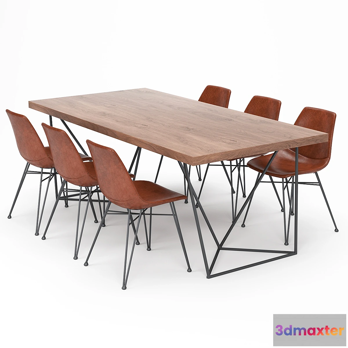 1448578 - Dining Table 63 3D Max