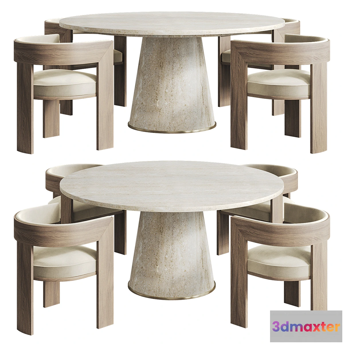 1452310 - Chair ASPEN Table VELLAH 3D Max