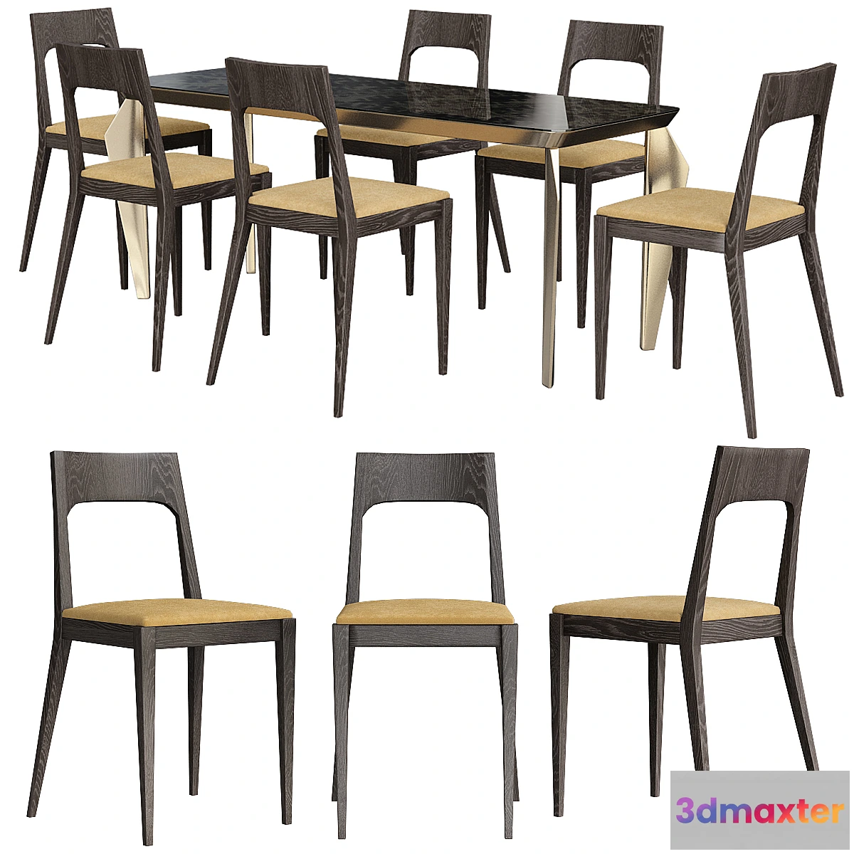 1454934 - Gioia Dining Table 3D Max