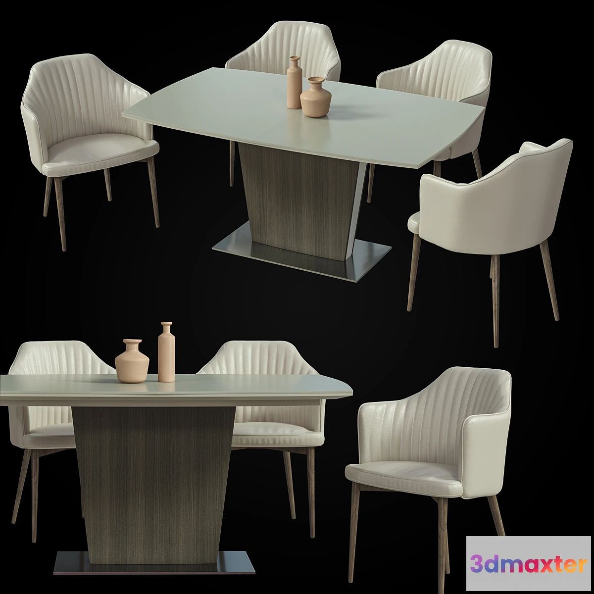 1463542 - Dining group ITALGRUPPO 3D Max
