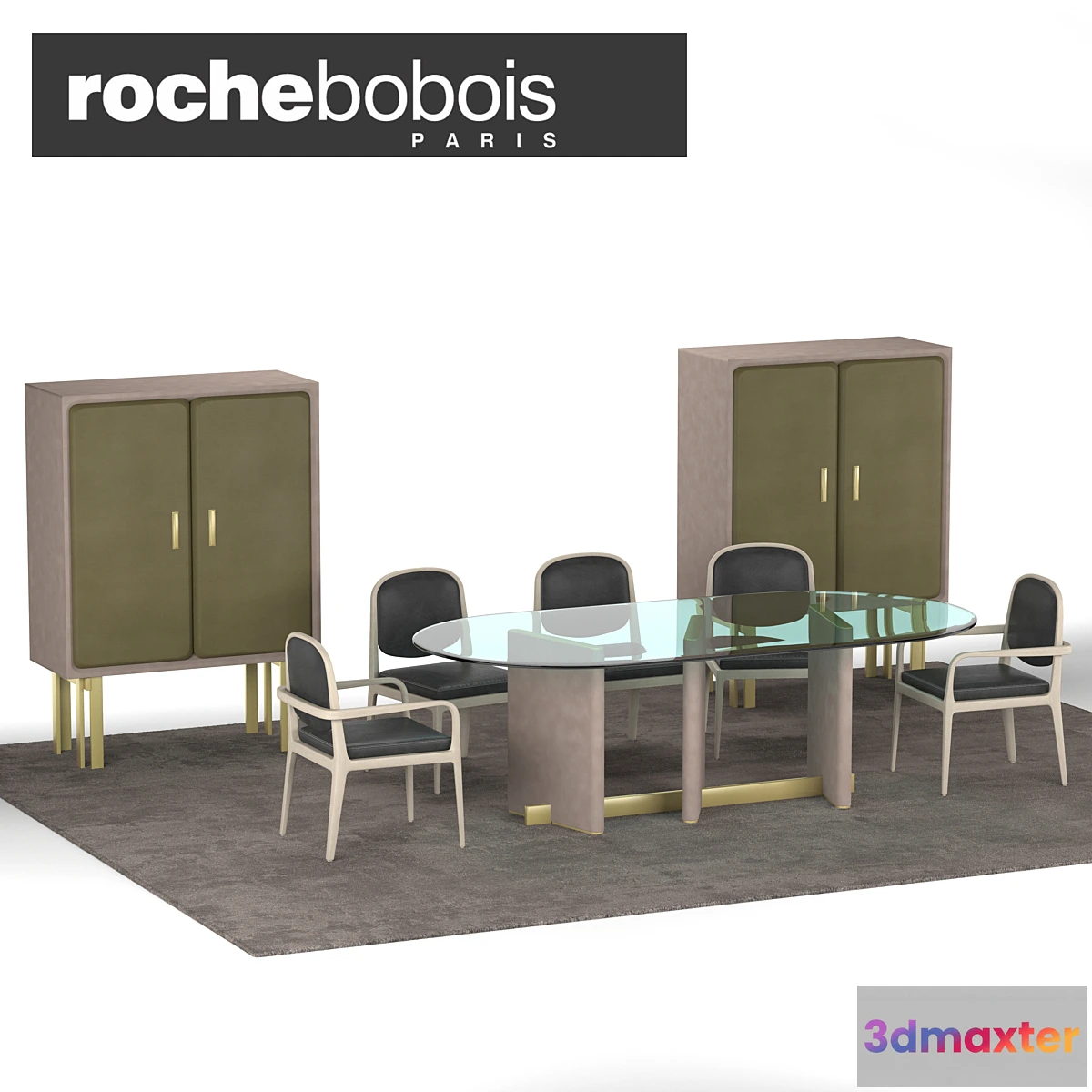 1463906 - Roche-Bobois Paris Paname collection 3D Max