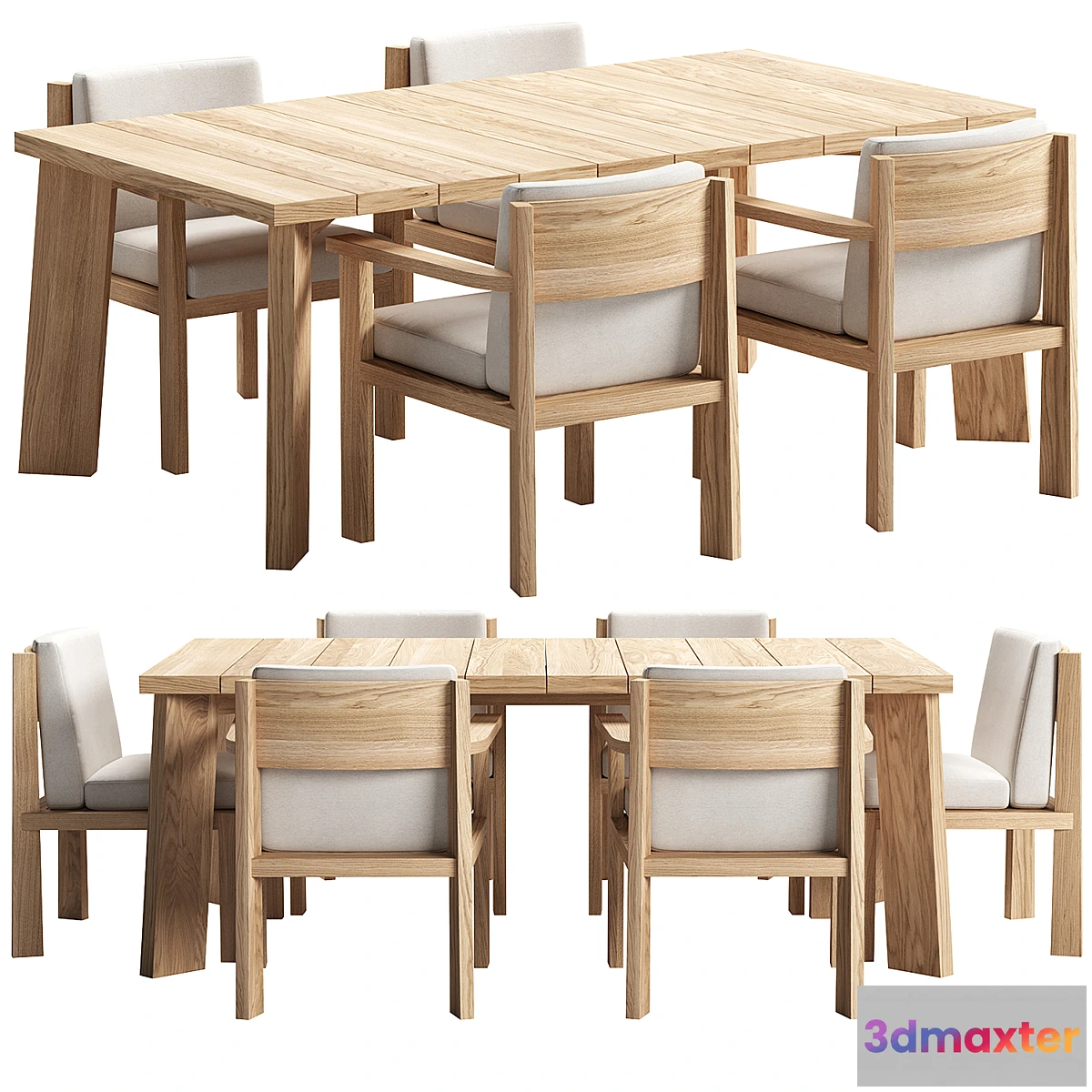1465308 - Timme Dining Set _ Piet Boon 3D Max