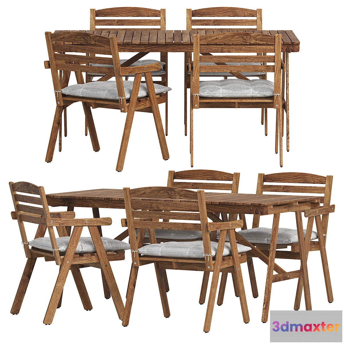 1466030 - Table and Chairs Falholmen 3D Max