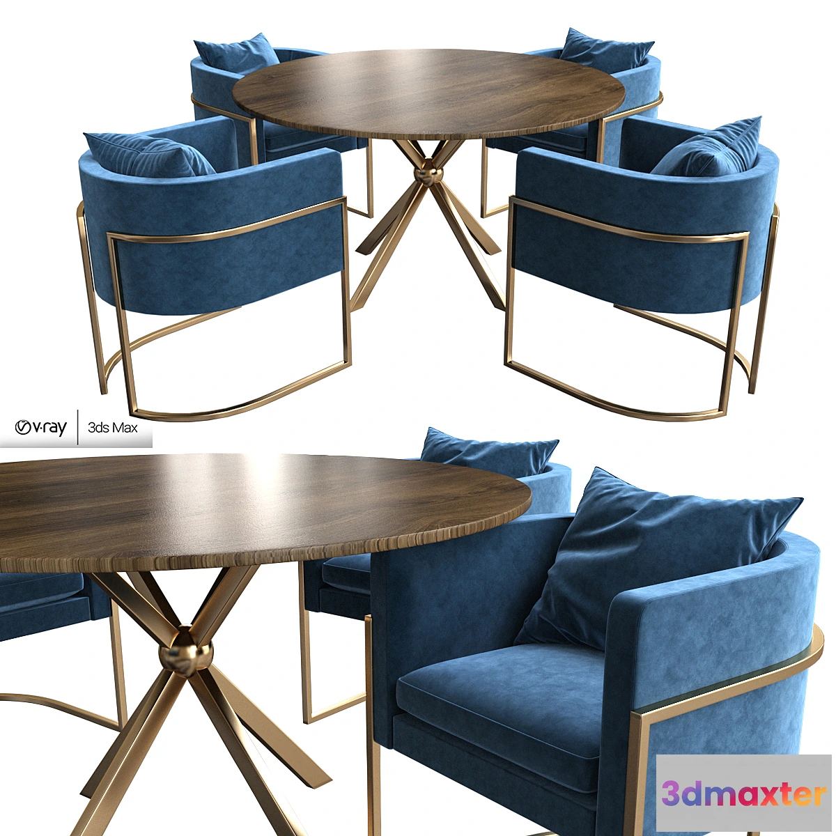 1470560 - Julius Side Chair 3D Max